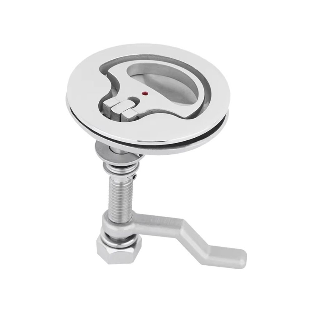 316 Stainless Steel Hatch Lock Corrosion Resistance Ring Hardware Lift Handle Compartments