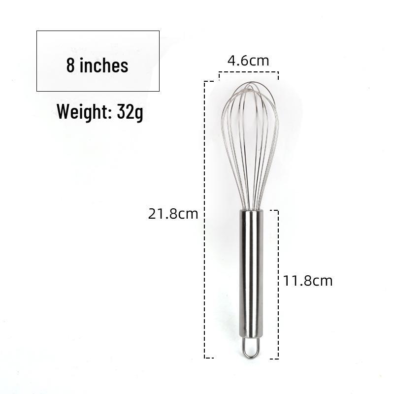 Creative Stainless Steel Handheld Egg and Batter Mixer with Printable Logo