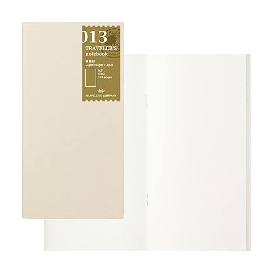 Traveler s Note Refill Lightweight Paper 2 Pack Regular Size 14287006