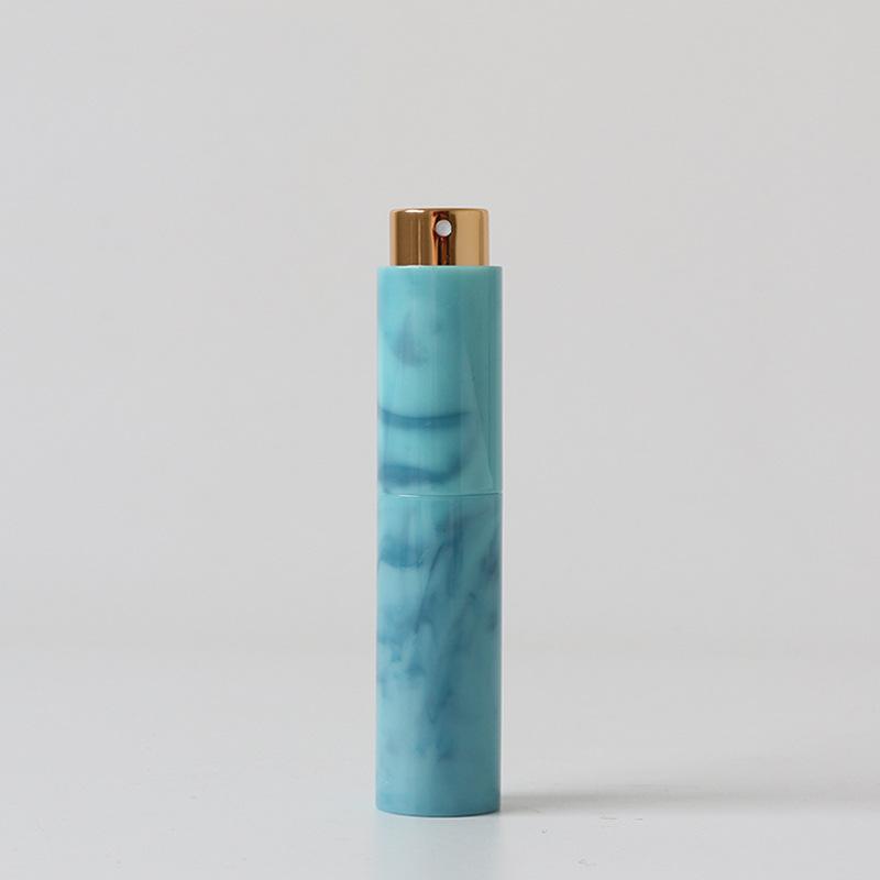 10ml marmurowa butelka na perfumy wzór atramentu spray wielokrotnego napełniania butelkowanie przenośny Mini atomizer pojemnik na płyn do kosmetyków
