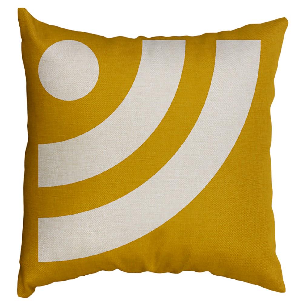 Irregular Geometric Pattern Pillow Case Cushion Cover 40x40cm