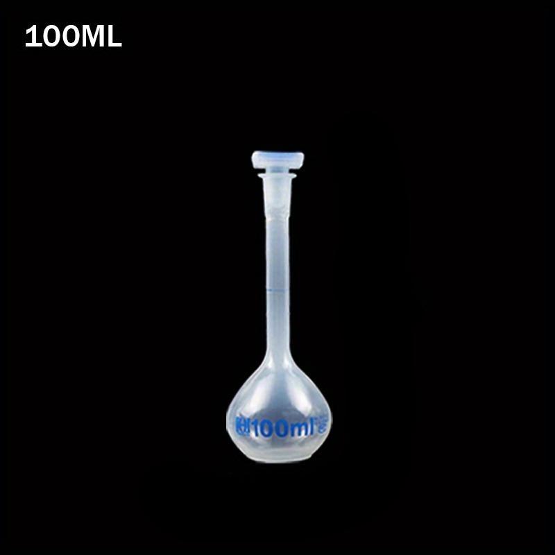 1 Stück 50ml/100ml/250ml/500ml 1 Stück Messkolben mit einer Teilung Messkolben Graduierte Flasche für chemische Tests