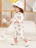 Kids' Cute Quick-Dry One-Piece Swimsuit: Long Sleeve, Sun Protection for Boys, Girls, Infants & Toddlers