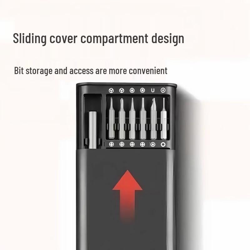 25-Piece Precision Screwdriver & Tool Kit