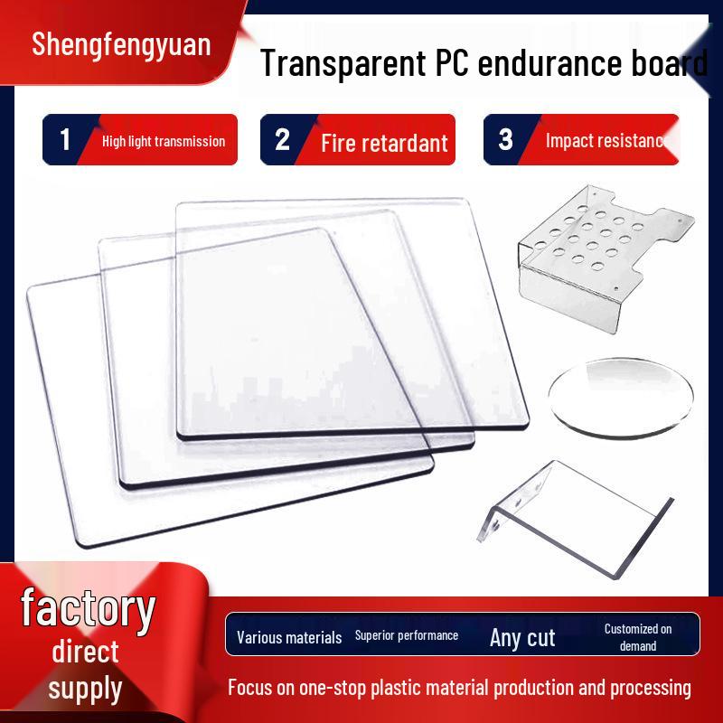 

Black & Blue Transparent Polycarbonate Round Rod - PC Sheet with GF30 Durability