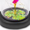 Eternal rose in glass with LED lighting - a gift idea for a loved one