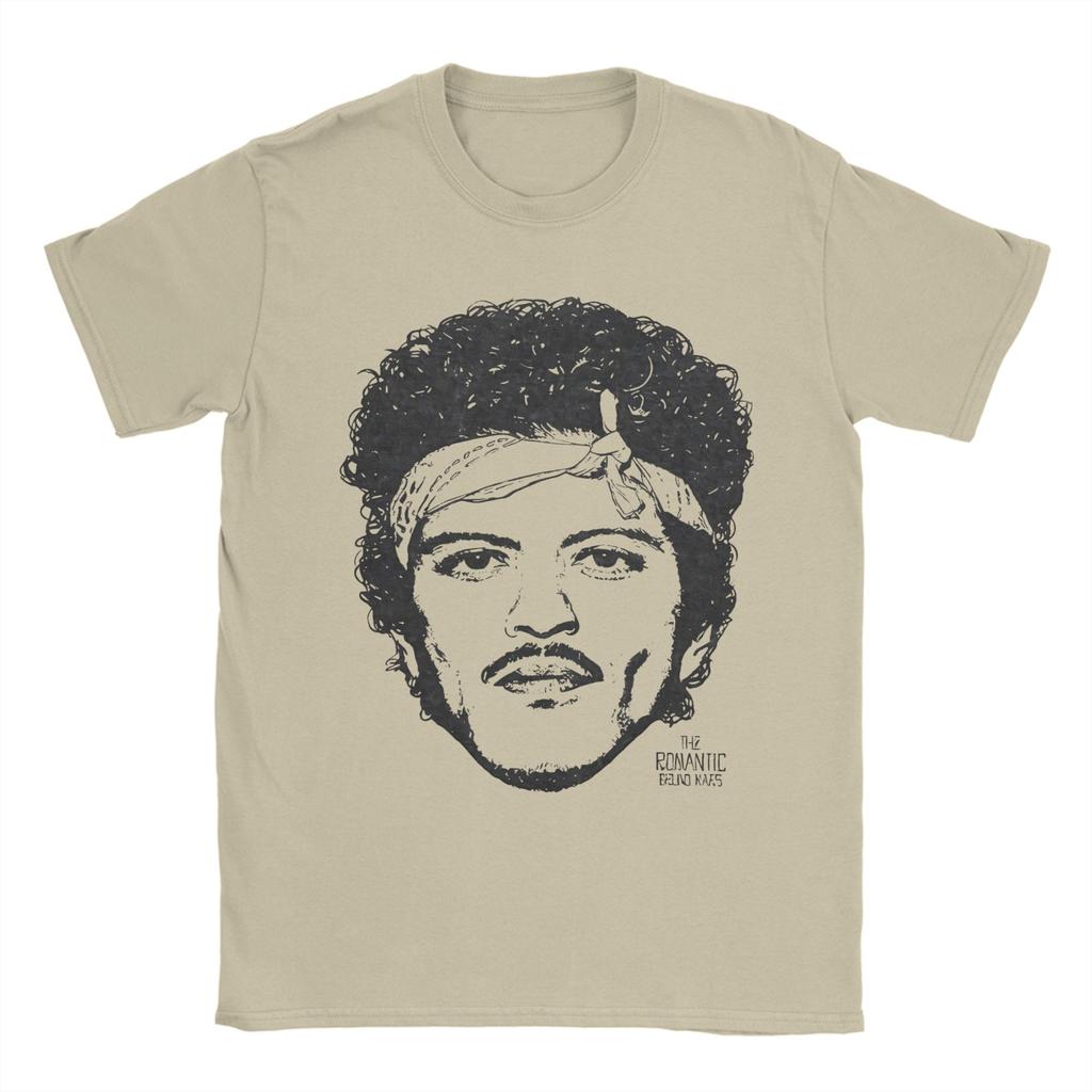Bruno Mars The RoUnisextic Tour 2026 Retro Unisex T Shirts Humorous Tee Shirt Short Sleeve Crewneck TShirt Pure Cotton Summer Clothes