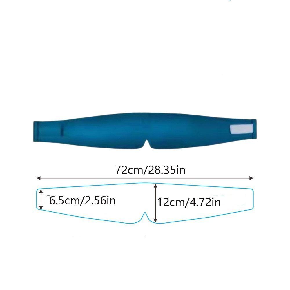 Breathable Sleep Mask Imitation Silk Eyemask Eye Cover Sleeping Mask  Nap