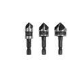 Five-Flute Chamfering & Countersink Drill Bit Set for Woodworking