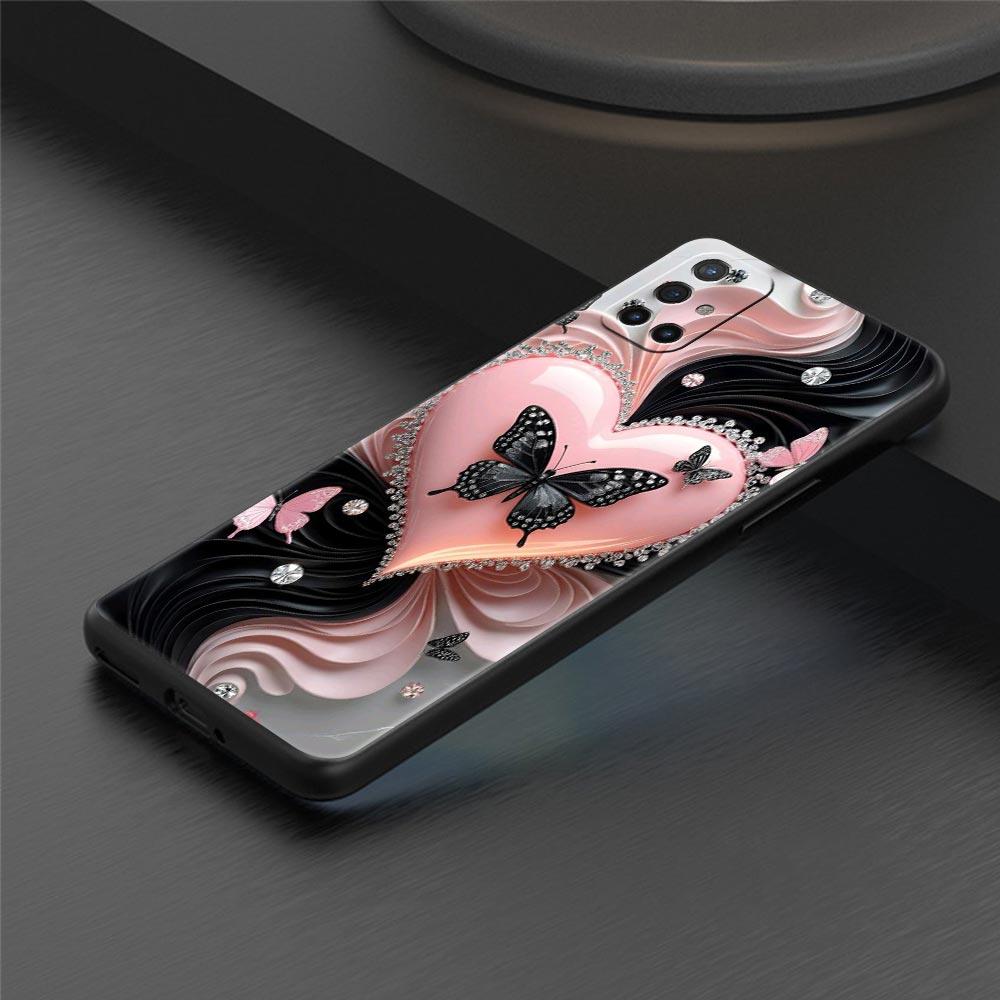 Phone Case For Oneplus 13R 13 12 10T 11 R10 Nord N100 N200 N10 9 9R CE 2 3 Z Pro Lite Soft TPU Cover Colored Love Heart Printed