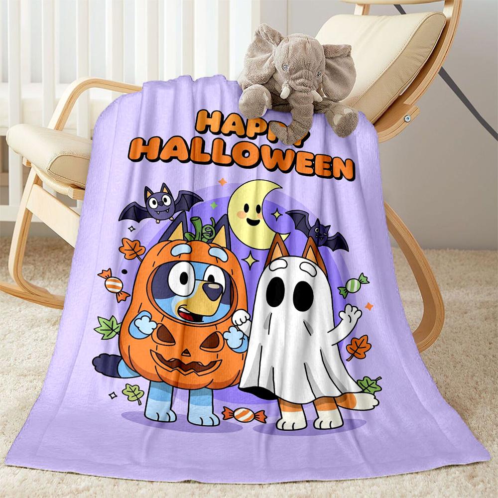 Bluey Puppy Bond. Blanket Durable Comfort Suitable for Sofa Seaside Bed All-Season Use Stylish Decor Ideal Gift For Birthday Valentine'S Day