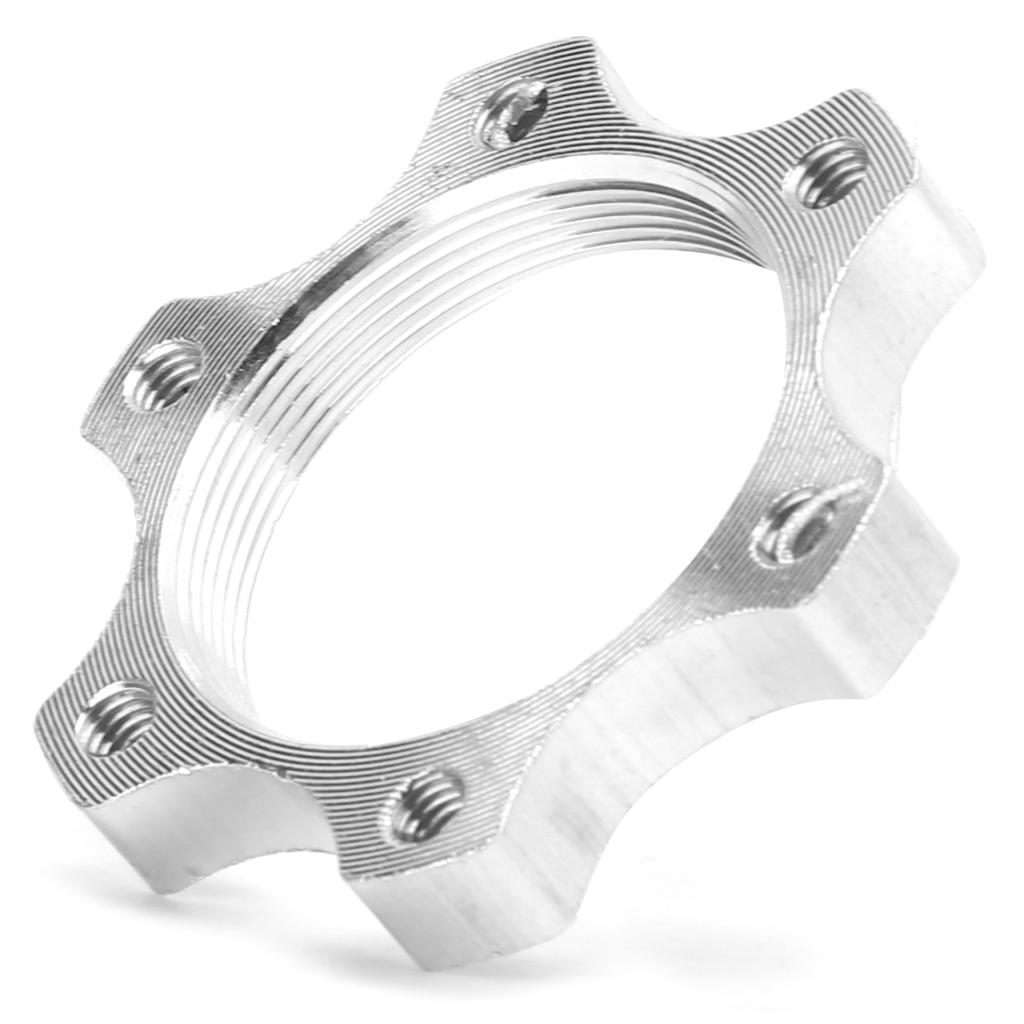 Disc Brake Flange Disc 6?hole Threaded Seat Disc Brake Thread Conversion Seat Adapter Base44mm Base