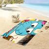 Nicole Watterson Print Beach Towel, Large Soft Quick Dry Towel for Beach Camping Swimming