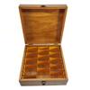 Box with Lid for Magic the Gathering, Pokemon, Yu-Gi-Oh Trading Cards 25x25x11 Cm Mr. Thomas's Workshop Wood Varnish