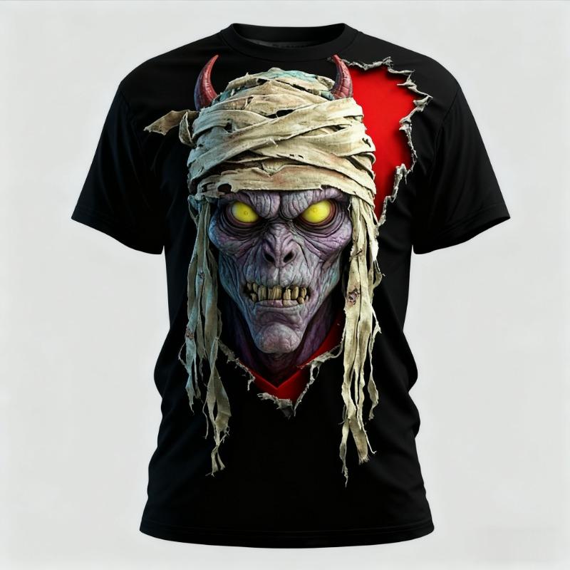

Camouflage Cat 3D Print T-shirt Summer Men s Round Neck Casual Short Sleeve Oversized XXS