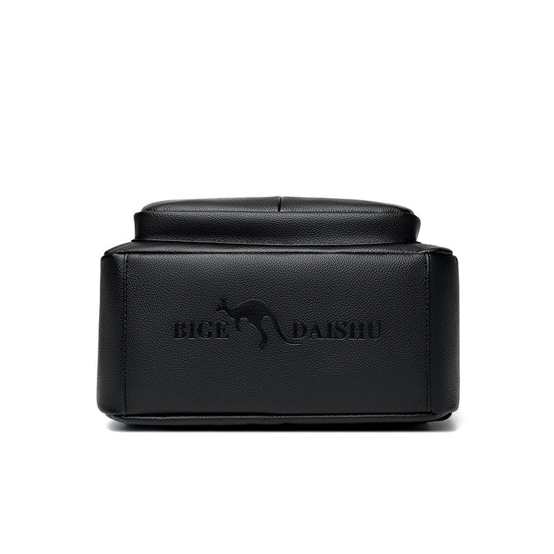 Jednobarevný dámský batoh středního věku s velkou kapacitou, taška pro matku, cestovní batoh