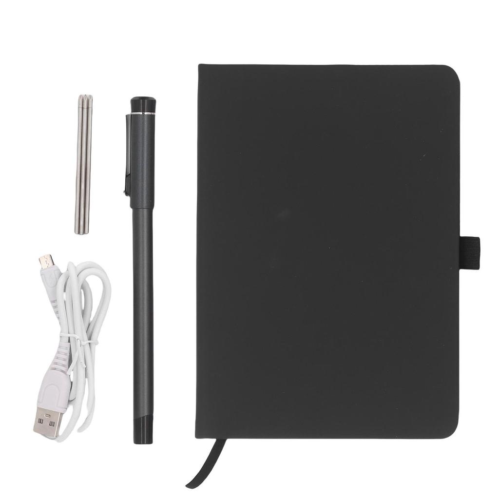 A5 3 v 1 Digitální chytré pero Psací sada Digitální synchronizace v reálném čase Sada chytrého pera s notebookem pro iOS pro Android