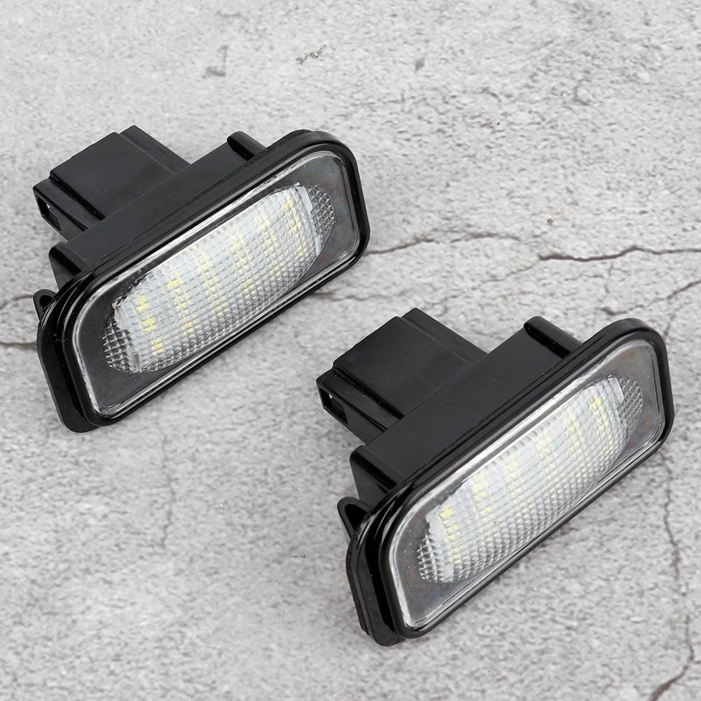 1 Paar 18 LED Autolampe Kennzeichenleuchte Passend für Mercedes Benz W203 W211 W219