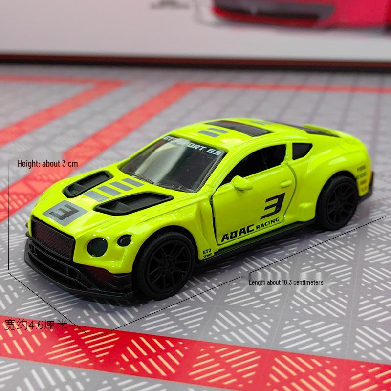 1:43 Alloy Pull-Back Sports Car Toy Figurine for Kids - Claw Machine Gashapon Gift.