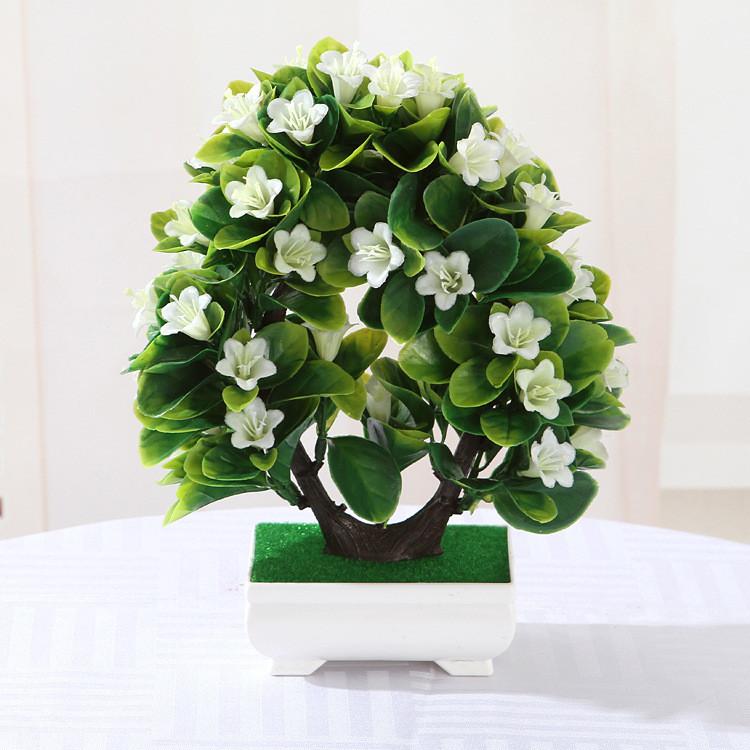 Artificial Lily Plant Indoor Decor With Plastic Material For Home Garden Display