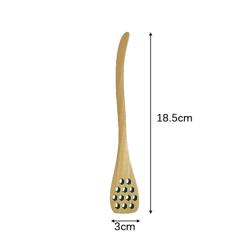 

Деревянная мешалка для меда и кофейная ложка из бука с длинной ручкой