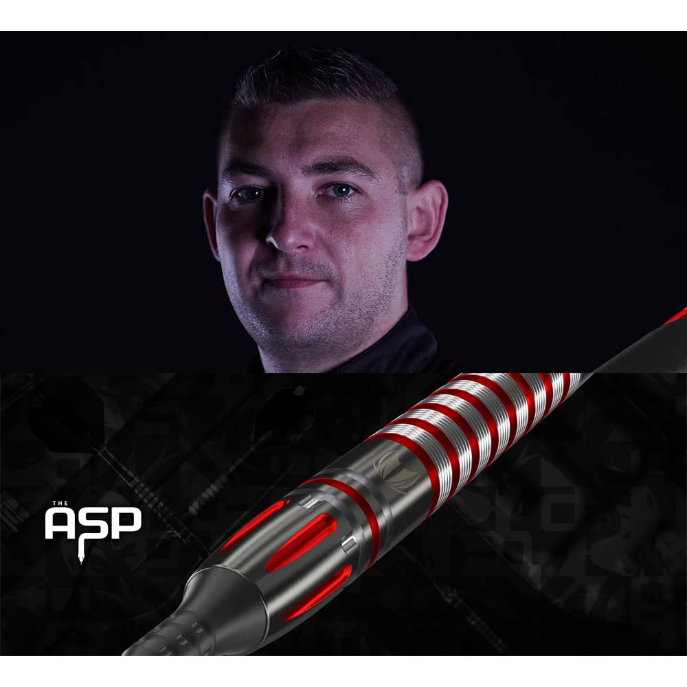 TARGET Nathan Aspinall Black 2BA 18g Nathan Aspinall Model Darts Barrel Dart Set <210153>