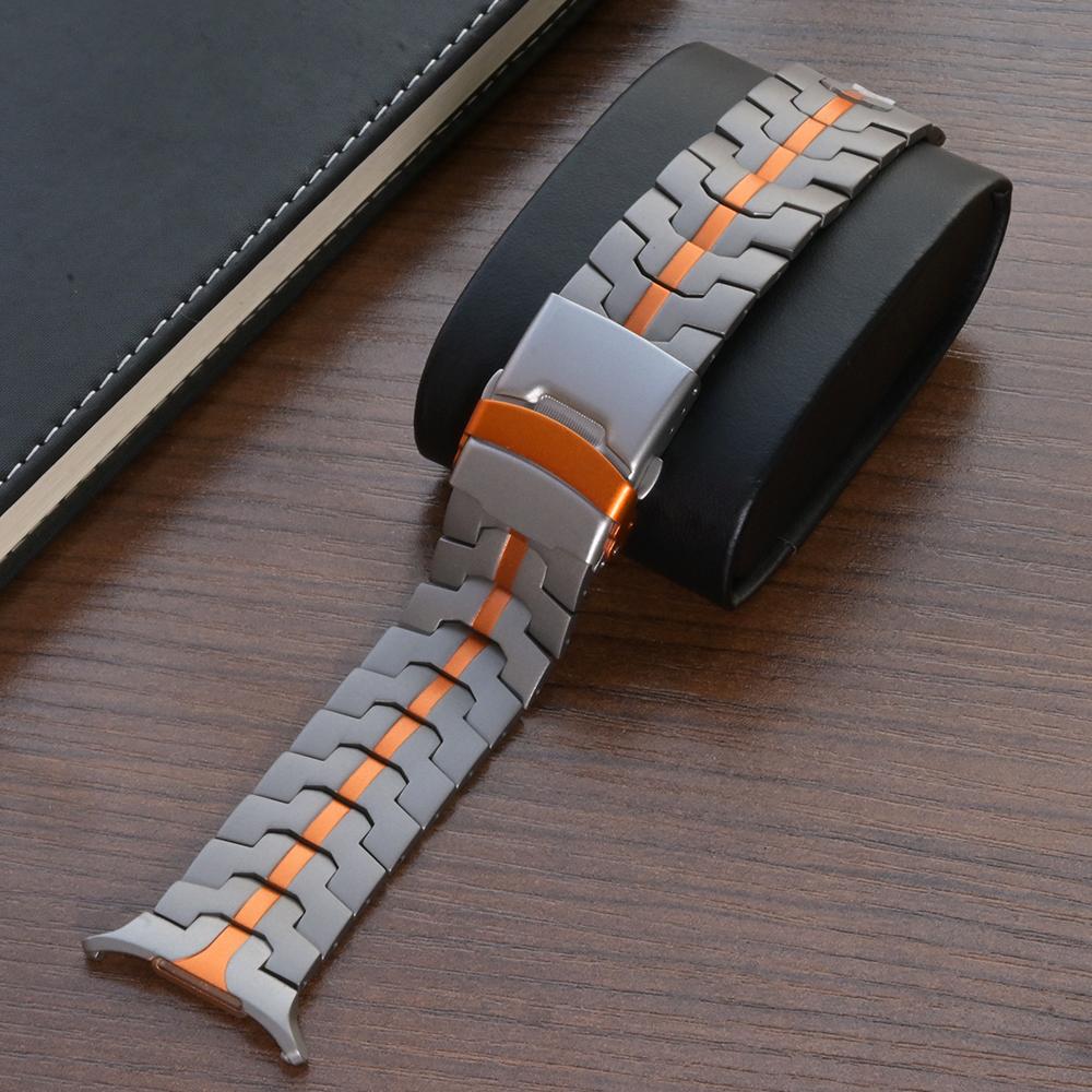 Ultra Stainless Steel Band for Samsung Galaxy Ultra 47mm Luxury Men Metal Bracelet for Samsung Galaxy Ultra Watchband Wristband