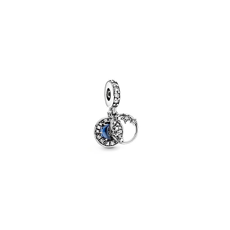 Pandora Fashionable and versatile galaxy dazzling suit 925 silver bracelet for women TZ0082