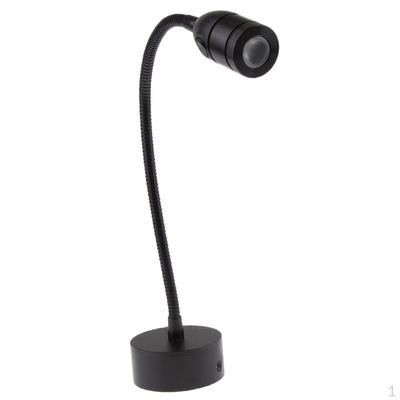Tabella di lettura flessibile a collo d'oca a LED da 12 V e 2 W/con