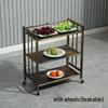 Multi-Tier Rolling Storage Rack