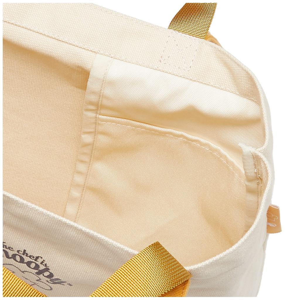 Snoopy 2-Handle Tote Bag, White, Chef