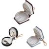 Minimalist Leather Jewelry Box With Soft Hardness For Travel And Gift Giving