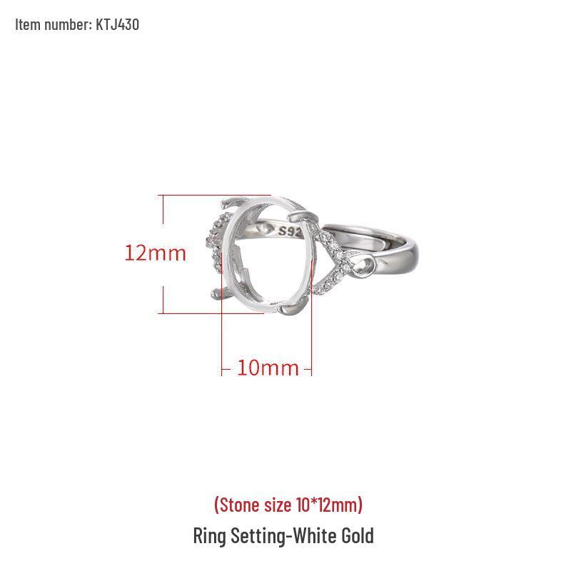 

Inlaid Turquoise & Ancient Gold Sterling Silver Ring Setting