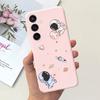 For Samsung A25 5G 2023 Case SM-A256B Cute Astronaut Duck Slim Soft Silicone Back Phone Cover For Samsung A55 A35 5G A356B Coque