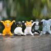 Adorable Pvc Cartoon Animal Figurines Featuring Elephant Gorilla Lion Penguin For Collectors