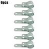 410PC Silver Exhaust Pipe P Clip for Webasto Air Diesel Parking Heater