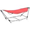 Day and Night - Day and Night Hammock with Folding Stand Red