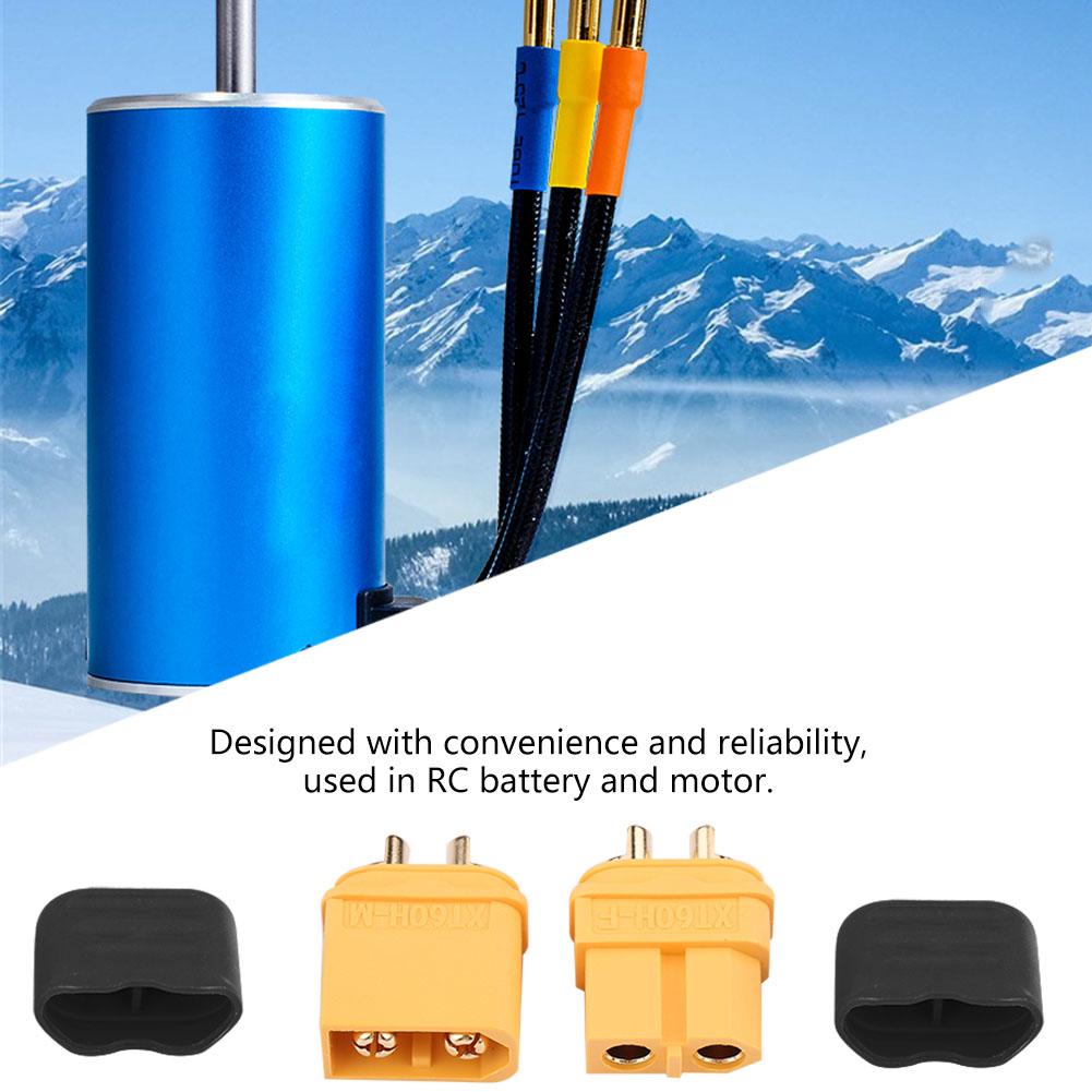 1 Pair XT60H Connectors XT60+ Plugs Male Female for LiPo Battery RC Accessory