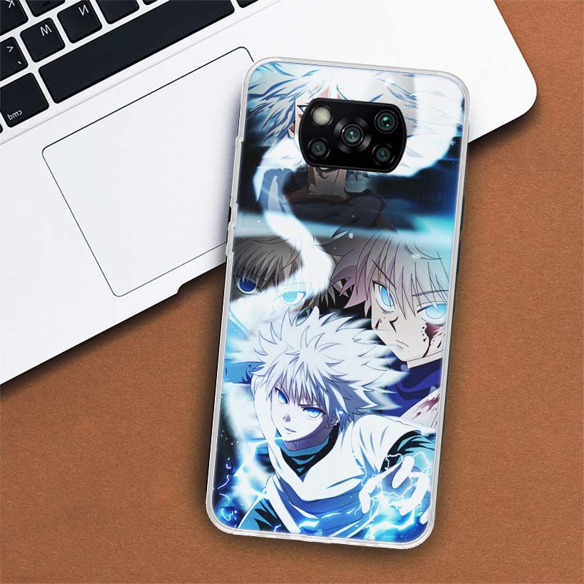 Hunter x Hunter Killua Zoldyck Phone Case For Xiaomi Mi 11 Lite 11i 12X 12 9 8 11T 10T 9T Pro 10 5X 6X Ultra 5G Cover Coque Capa