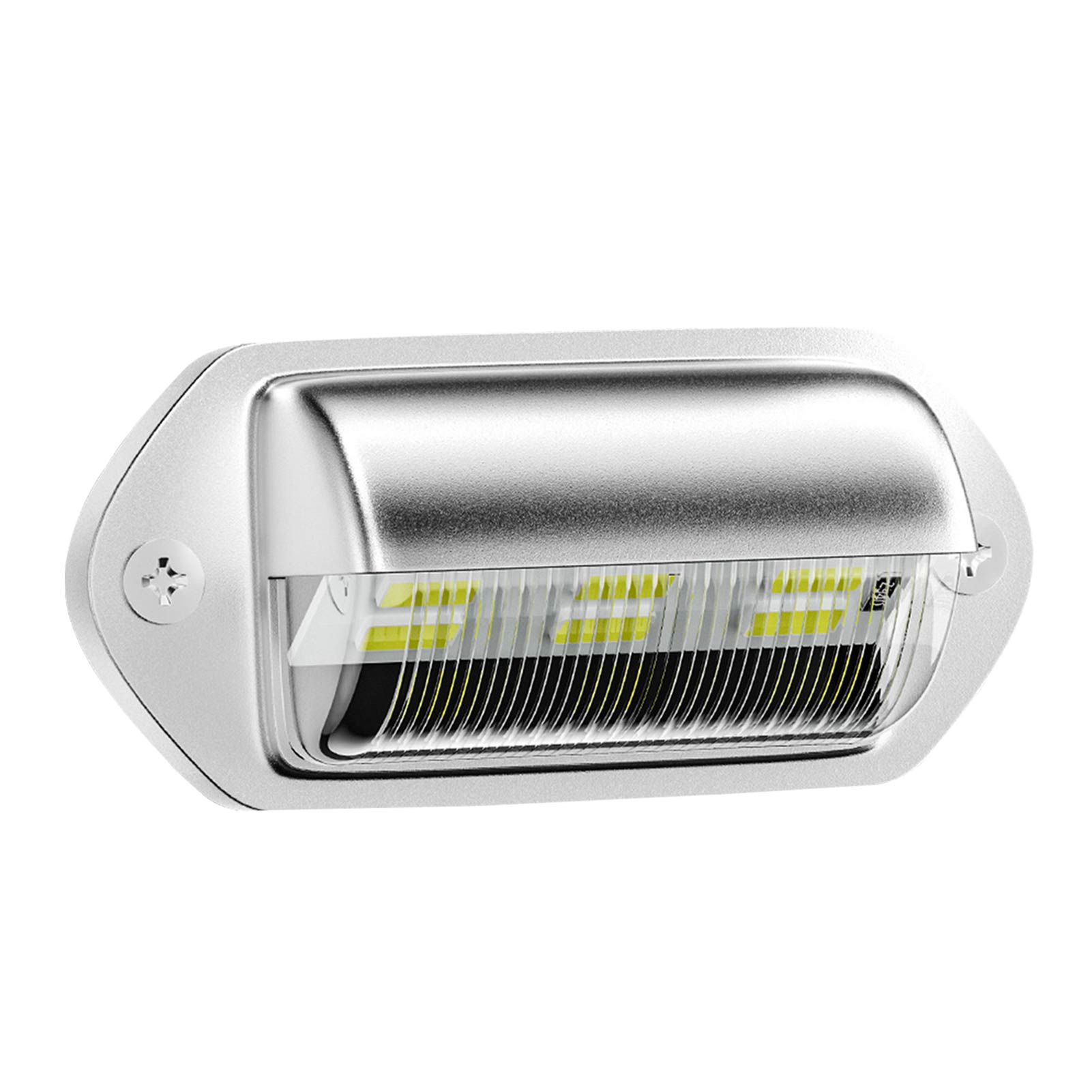 

Автомобильный светодиодный фонарь номерного знака DC 12 В до 24 В водонепроницаемый 6 светодиодных фонарей номерного знака задний фонарь для грузовика внедорожника прицепа фургона автофургона лодки аксессуар синий