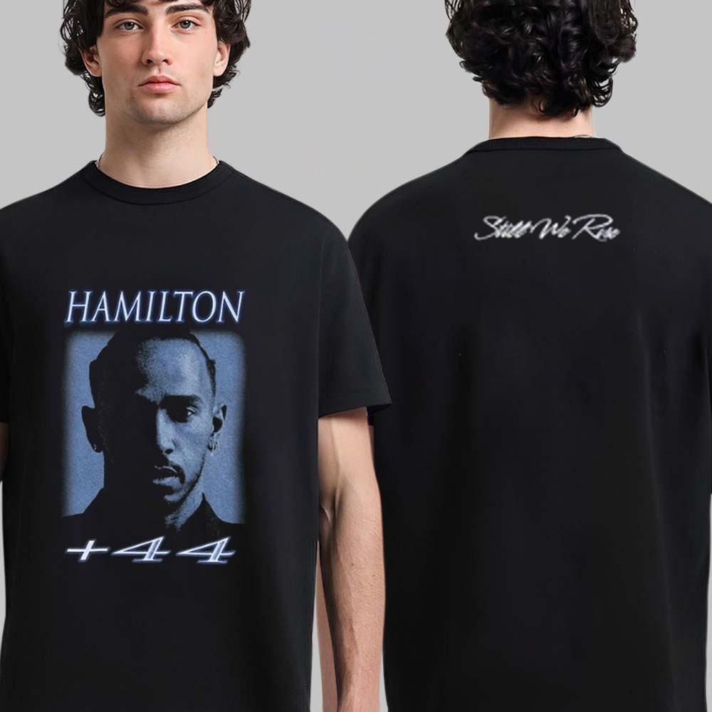 

+44 Hamilton Photo T-Shirt Unisex Band Merch Graphic Tee Fan Concert Shirt 2XL