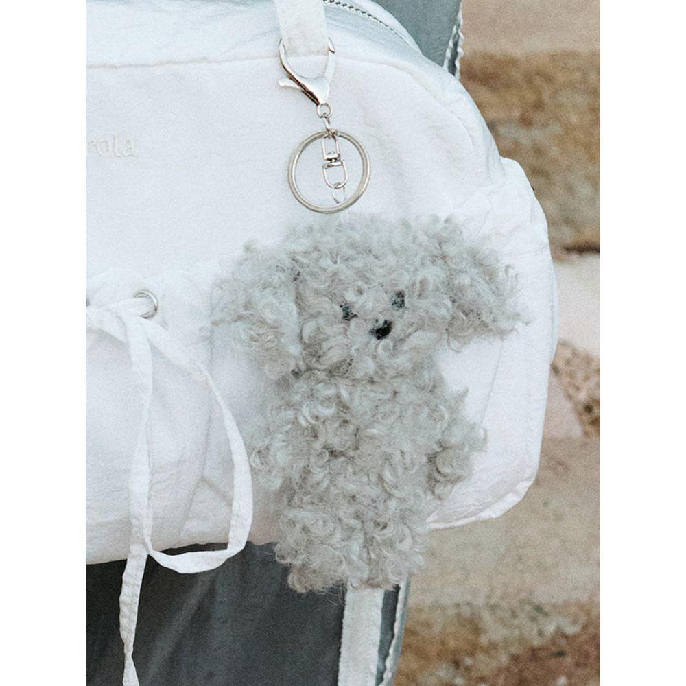 ROLAROLA ROLA PUPPY FRIENDS KEYRING GRAY