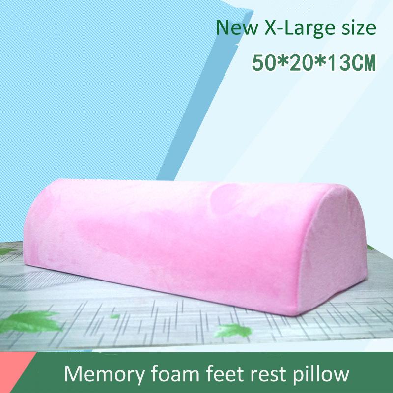 Beauty Salon Massage Feet Pillow Memory Foam Latex Footrest Body Pillow Detachable Feet Relaxing Cushion Support Massage Spa