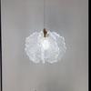 Modern French Cream Pendant Lights: Minimalist Bedside and Hallway Fixtures