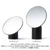 HORIUCHI MIRROR Height Adjustable Makeup Mirror, Black, Tabletop Mirror, Birthday Gift