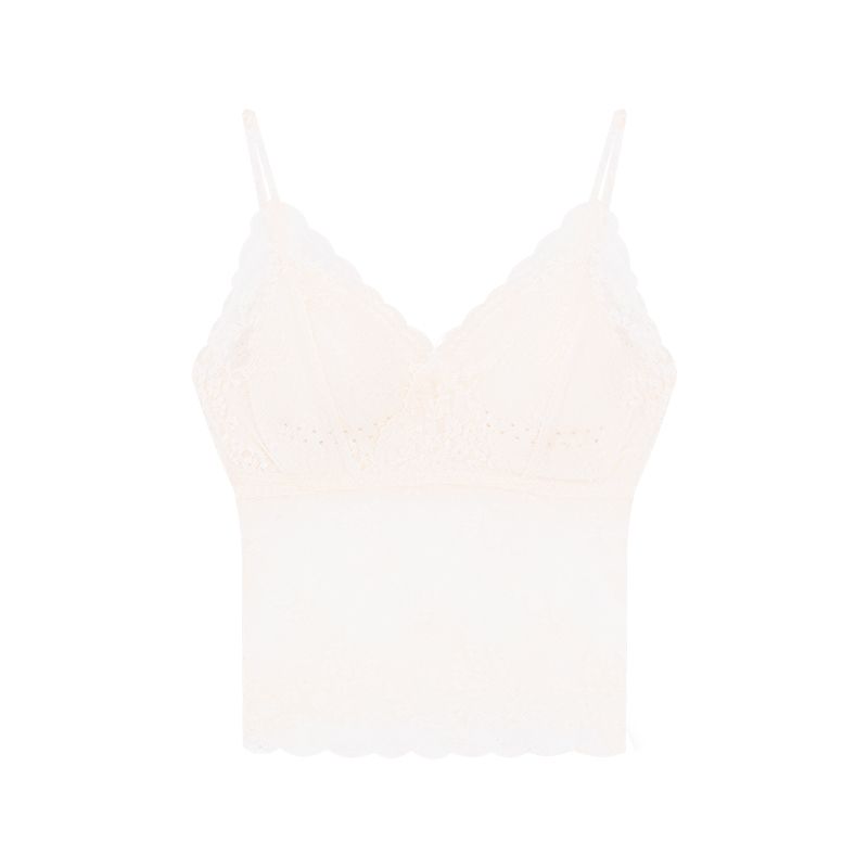 

Белая Свободная Блузка с Длинными Рукавами Женская Кружевная Майка Праздный Стиль Костюм Осень Юбка с Высокой Посадкой Комплект из Трех Предметов Lace inside M