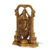 Tirupati Balaji Idolek z drobnym metalicznym wykończeniem Dekoracyjna ręcznie wykonana Murti Tirupati Balaji do domu, biura i jako prezent Rzeźba, Złota, Opakowanie 1 szt.