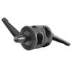 C056 Spotlight Stand Adapter Photography Light Cross Arm Holder Universal Wheel