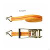 Heavy Duty Cargo Strap High Strength Polyester Material with Buckle Stitching for