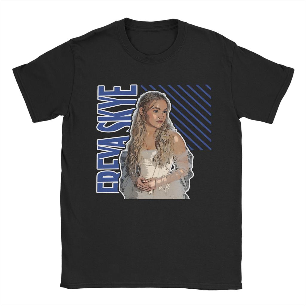 Vintage Freya Skye Music TShirt for Men O Neck Pure Cotton T Shirt  Short Sleeve Tees Graphic Printed Tops